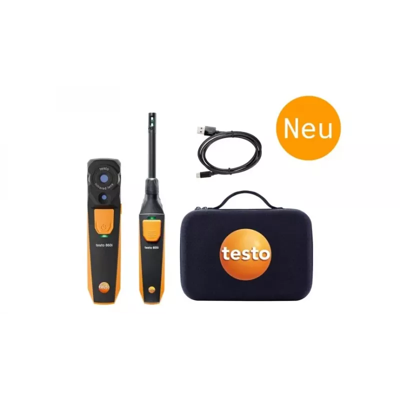 Testo 860i Mold Set Wärmebildkamera Hygrometer Bluetooth 256x192 Pixel
