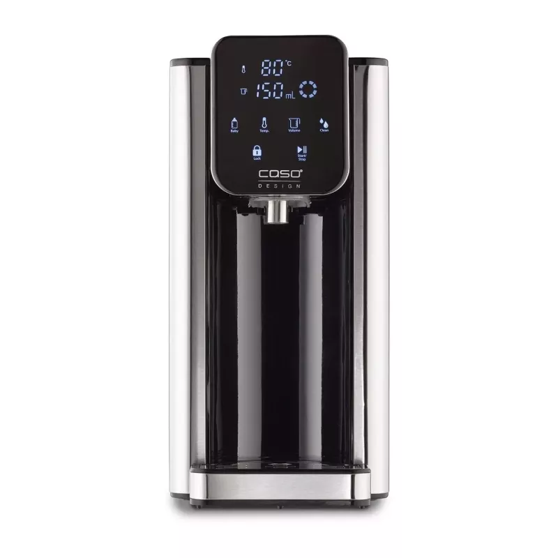 CASO HW 666 Inox Turbo Heißwasserspender 2,7L 2600W Edelstahl/Schwarz