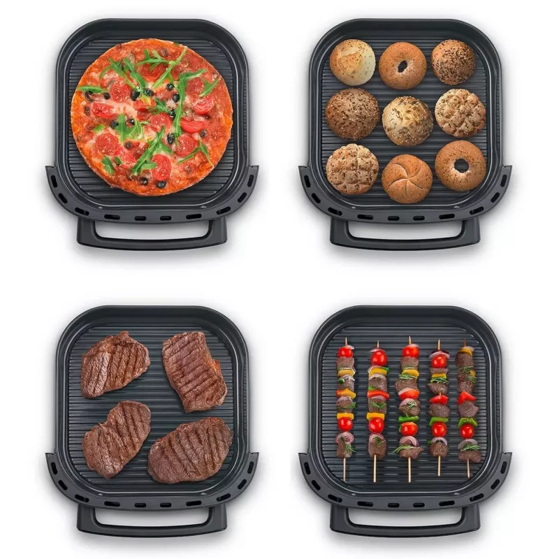 CASO AirFry & PizzaChef Heißluftfritteuse 2850 W 6 L Schwarz