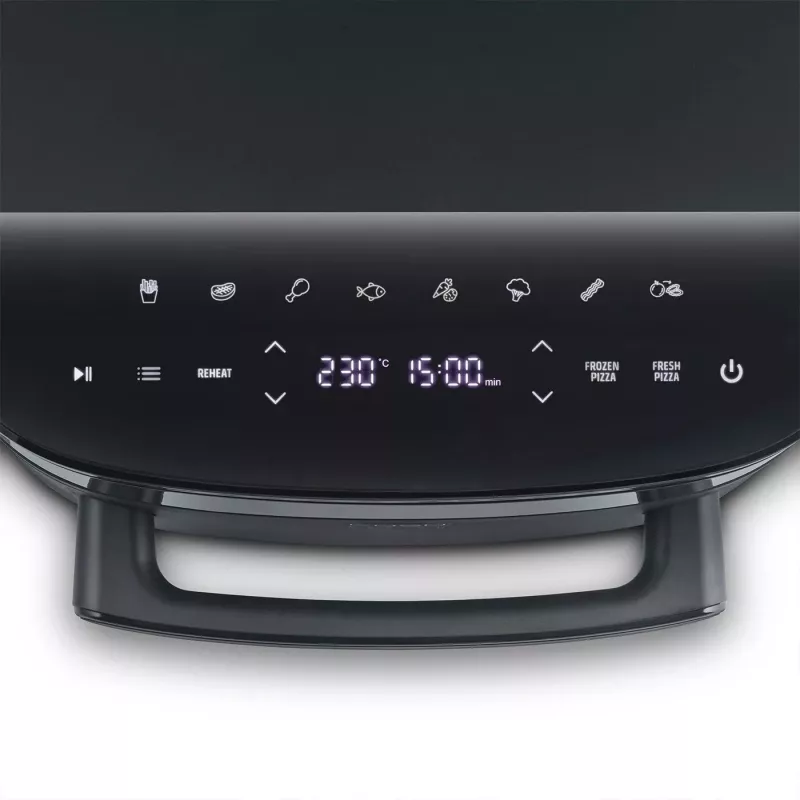 CASO AirFry & PizzaChef Heißluftfritteuse 2850 W 6 L Schwarz