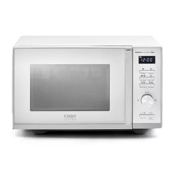 CASO Chef HCMG 25 Mikrowelle - 900W, Heißluft & Grill, 25L, Edelstahl