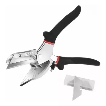 SYNERGY21 21-Tools-Winkelschneider - Gehrungsschere - 11 Klingen, SK5-Stahl, 45-135°
