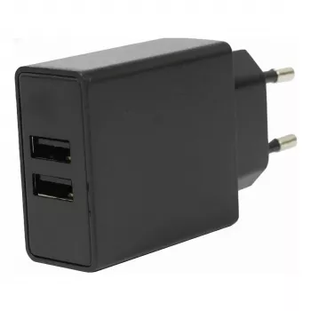 FLEPO NT-USB-103 USB-Ladegerät 2-Port 100-240V AC auf 5V DC 3A 15W Weiß