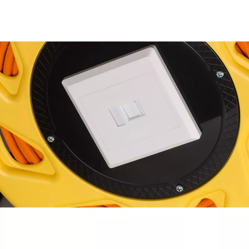 Goobay Portable RJ45 Cat 7A S/FTP Kabeltrommel 90m