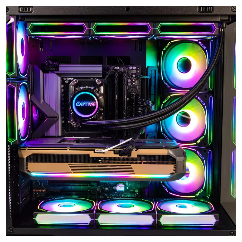 CAPTIVA R89-083 High-End Gaming-PC Ryzen 7 9800X3D 32GB DDR5 2TB NVMe SSD RTX 5080 Windows 11