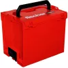 FISCHER L-BOXX FLB 374 Leere Werkzeugkiste, Rot/Schwarz