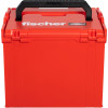 FISCHER L-BOXX FLB 374 Leere Werkzeugkiste, Rot/Schwarz
