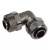 Adapter 90° 13/10mm auf 13/10mm - Nickel Schwarz