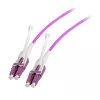 EFB Elektronik Duplex Jumper LC-LC OM4 3m mit Push/Pull-Tab und wechselbarer Polarität