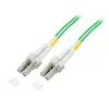 EFB Elektronik Patchkabel LC/PC auf LC/PC Multimode OM3 Duplex 1 m Aqua LSZH