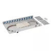 EFB Elektronik Spleißbox LC 9/125 OS2 ausziehbar 48 Pigtails Offset/24 Adapter