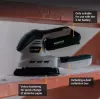 Batavia 18V Akku-Detail-Schleifer (nur Gerät) - Maxxpack 18V Plattform, Delta-Schleifplatte, Klettverschluss, Staubabsaugung, Softgriff