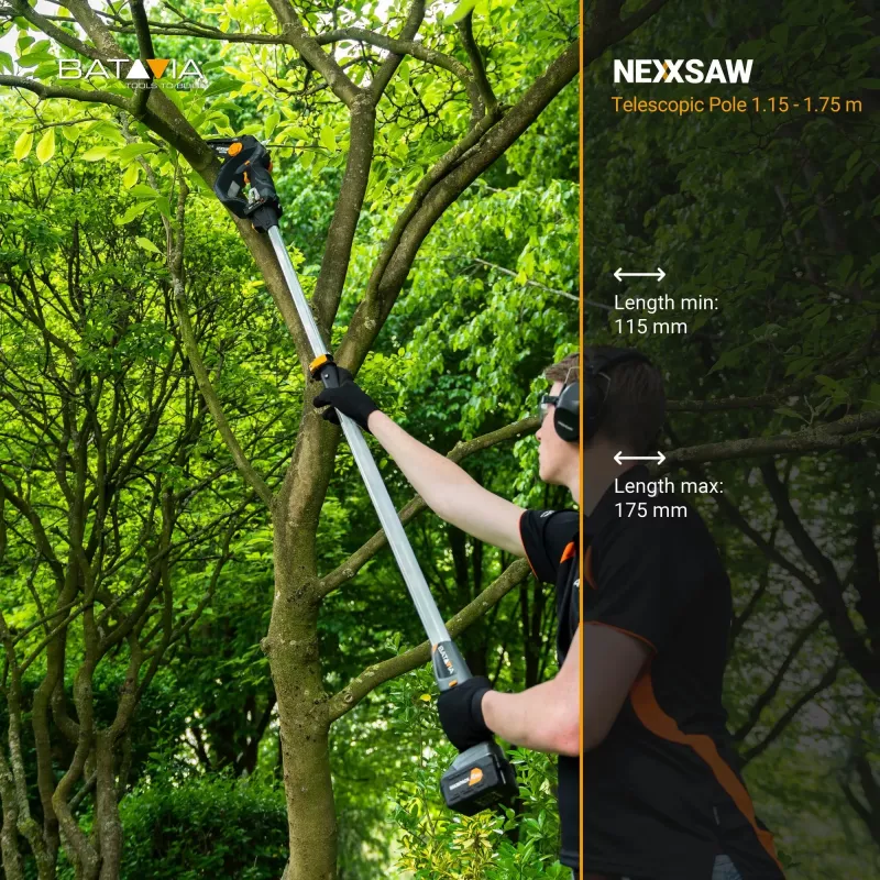 Batavia Teleskopstange 1,15 - 1,75 m für Nexxsaws und Nexxcuts