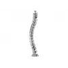 LogiLink KAB0064 Vertikale ergonomische Maus, kabelgebunden, USB, optisch, 800/1200/1600 DPI, 6 Tasten, Silber