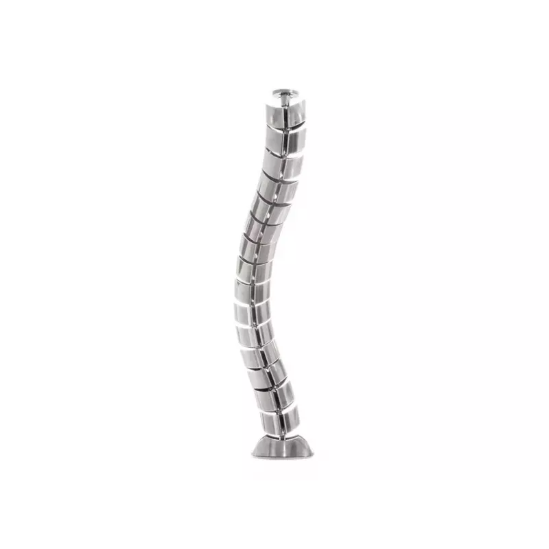 LogiLink KAB0064 Vertikale ergonomische Maus, kabelgebunden, USB, optisch, 800/1200/1600 DPI, 6 Tasten, Silber