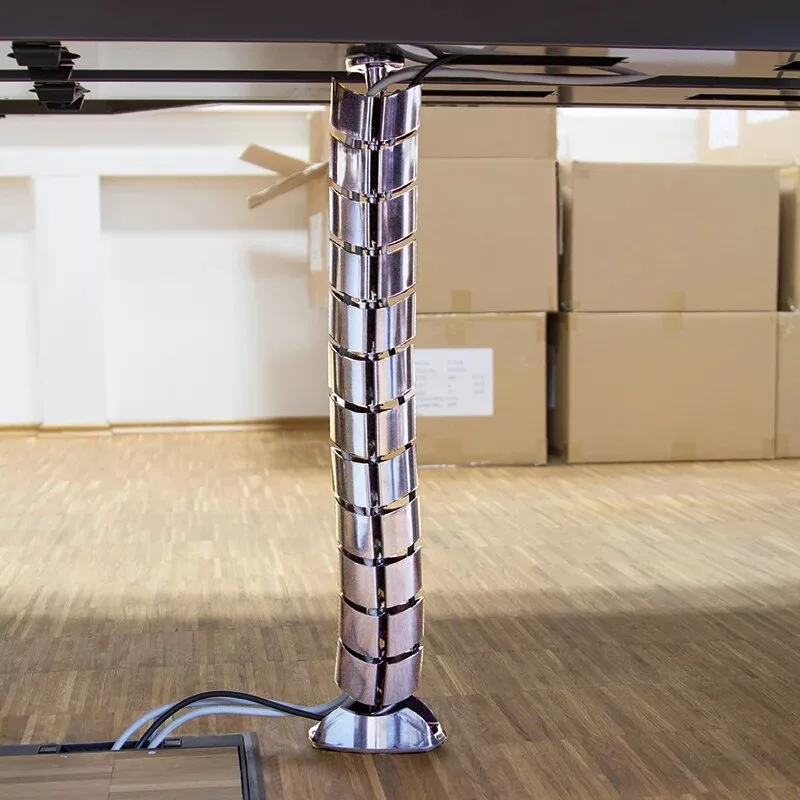 LogiLink KAB0064 Vertikale ergonomische Maus, kabelgebunden, USB, optisch, 800/1200/1600 DPI, 6 Tasten, Silber