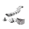 LogiLink KAB0064 Vertikale ergonomische Maus, kabelgebunden, USB, optisch, 800/1200/1600 DPI, 6 Tasten, Silber