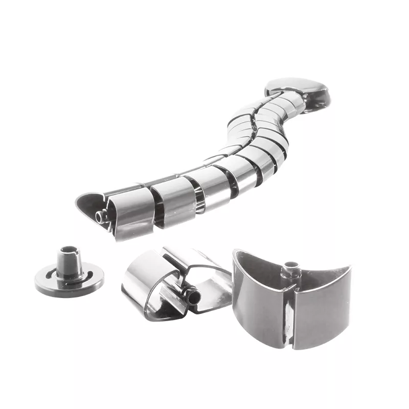 LogiLink KAB0064 Vertikale ergonomische Maus, kabelgebunden, USB, optisch, 800/1200/1600 DPI, 6 Tasten, Silber