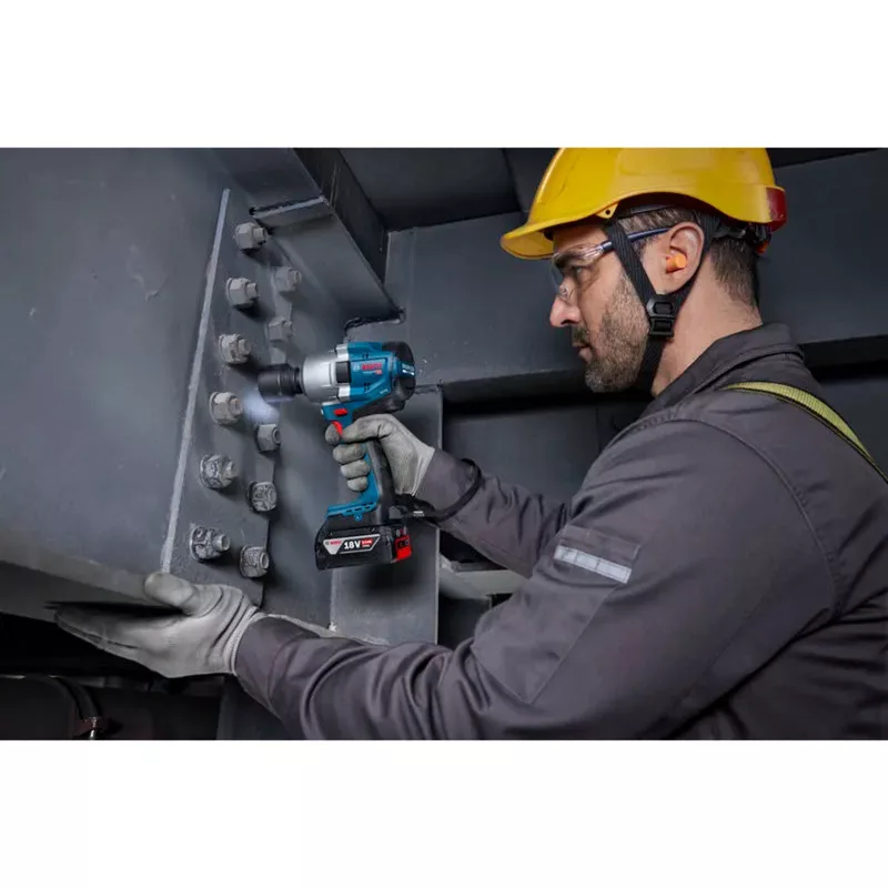 Bosch GDS 18V-780 Professional Akku-Schlagschrauber, Blau, Maschinengerät (06019P4003)