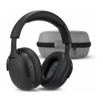 MEDION LIFE HX-1 Plus Over-Ear Kopfhörer Schwarz ANC Bluetooth 5.2 100h Akku IPX4