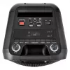 MEDION PE-1 Pure Party Speaker Schwarz - Bluetooth 5.0, 40W RMS, 2x 6,5 inch Lautsprecher, Karaoke, TWS, LED-Lichter, Powerbank