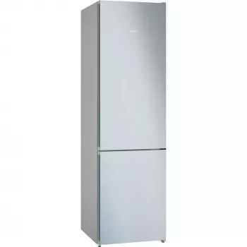 SIEMENS KG39N2LCF iQ300 Kühl-Gefrierkombination, Edelstahl-Optik, 363 L Gesamtnutzinhalt, NoFrost, VitaFresh, LED-Beleuchtung, Energieklasse C