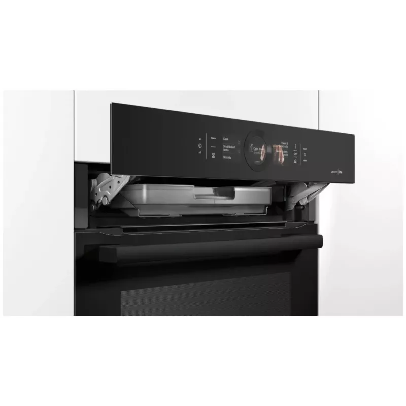 Bosch CSG856RC7 Einbau-Kompaktbackofen mit Dampffunktion, 47L, Touch Control, Home Connect