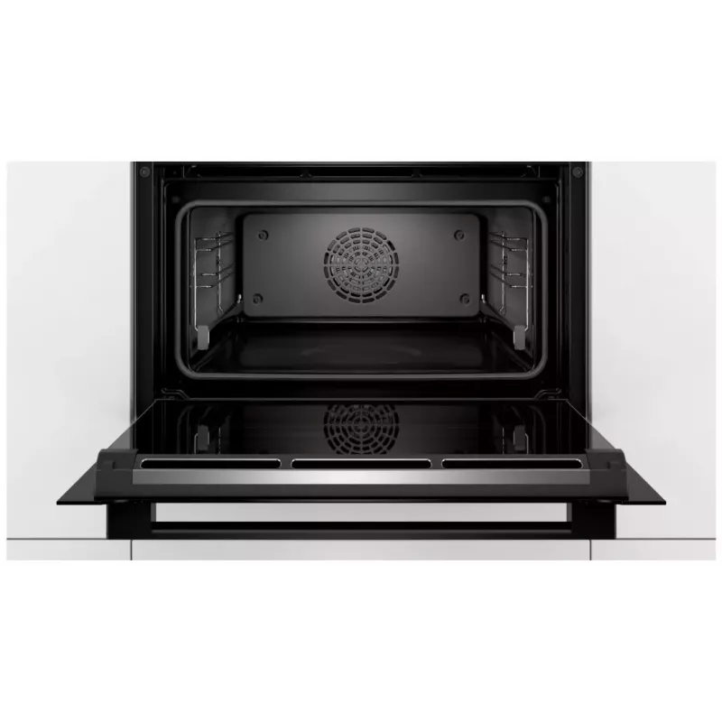 Bosch CSG856RC7 Einbau-Kompaktbackofen mit Dampffunktion, 47L, Touch Control, Home Connect