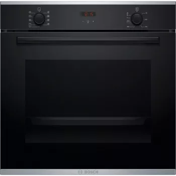 Bosch HBA2340B0 Einbau-Backofen, 71 L, Energieklasse A, Schwarz