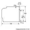 Bosch HBA2340B0 Einbau-Backofen, 71 L, Energieklasse A, Schwarz