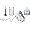 Bosch MFQ37480 ErgoMixx Handrührer, 750 W, Weiß/Grau