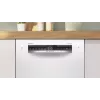 Bosch SPU4HMW01S Freistehende schmale Geschirrspüler, Weiß, 9 Maßgedecke, Energieeffizienzklasse C, 45 dB, EcoSilence Drive, Home Connect
