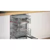 BOSCH SMI6ECS12E Serie 6 Semi-Integrierter Geschirrspüler (Edelstahl gebürstet, 60 cm, Home Connect)