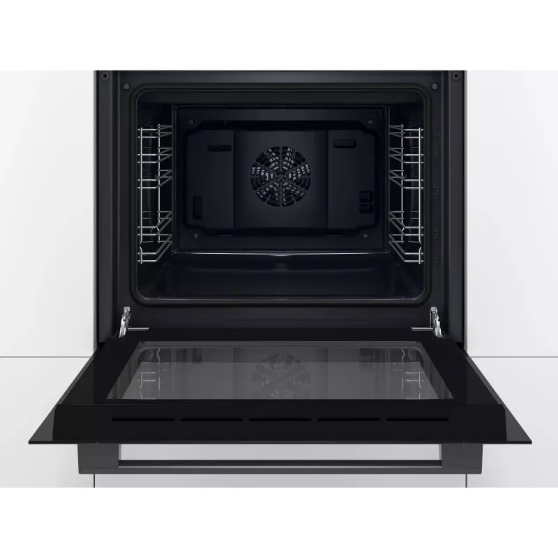Bosch HND211LB2 Black Built-in Oven & Induction Hob Set (HEF113BB0 + NKN645GA2E)