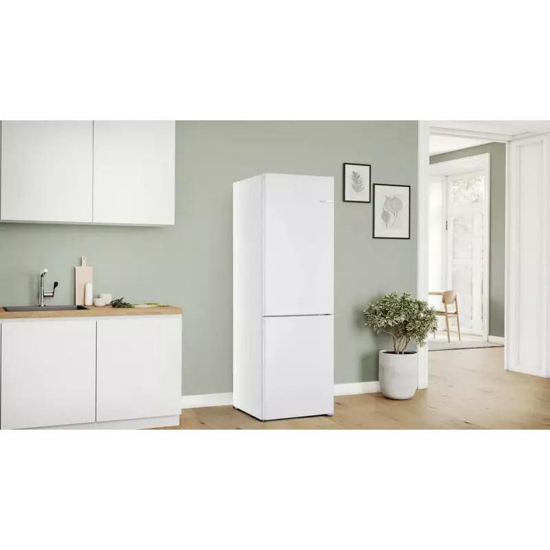 Bosch KGN362WCF Stand-Kühl-Gefrierkombination, Weiß, 308L, NoFrost, VitaFresh