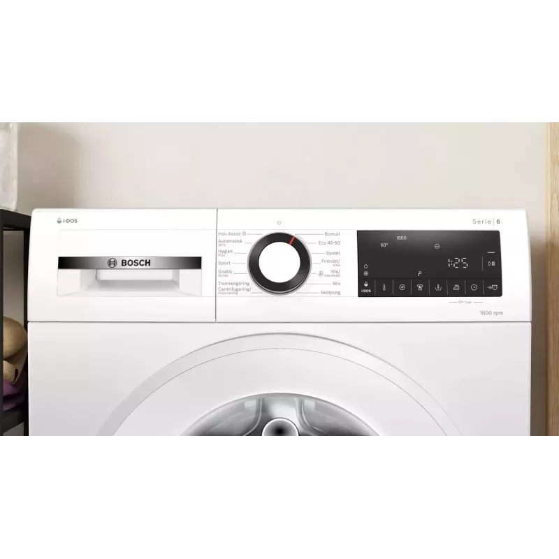 Bosch WGG256FLSN Freistehende Frontlader-Waschmaschine, 10 kg, 1600 U/min, Energieklasse A, Weiß