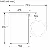 Bosch WGG256FLSN Freistehende Frontlader-Waschmaschine, 10 kg, 1600 U/min, Energieklasse A, Weiß