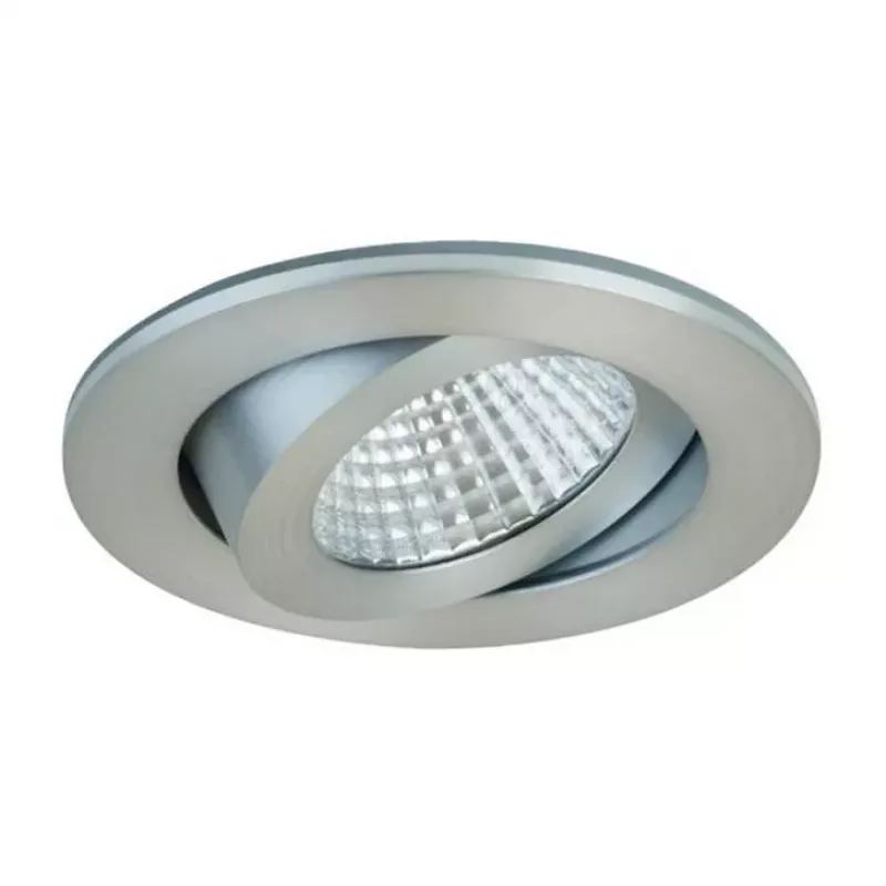 Brumberg 12353253 DAMITA Runde Einbau-LED-Strahler Aluminium 3000K 6W 350mA IP65 Schwenkbar
