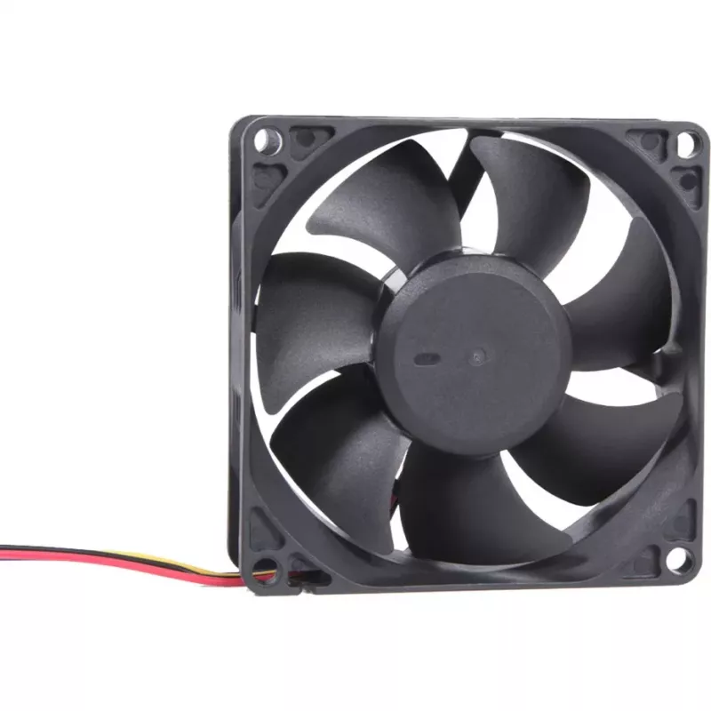 Alphacool ES 80mm 800-6000 RPM Lüfter 80x80x25mm (Schwarz, Zweikugellager, PWM, 80 mm)