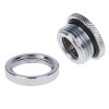 Alphacool HF Bulkhead Fitting, Short Version, G1/4 - Chrome