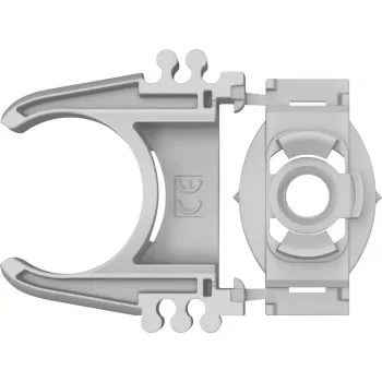 BOSCH PRO EPC-20 Rohrclip, 100 Stück (Hellgrau, für Rohre Ø 20 mm)