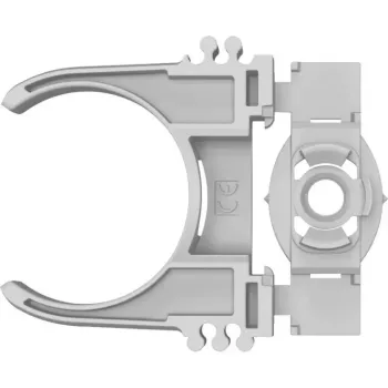 BOSCH PRO EPC-32 Rohrschelle, 50 Stück (Hellgrau, für Rohre Ø 32mm)