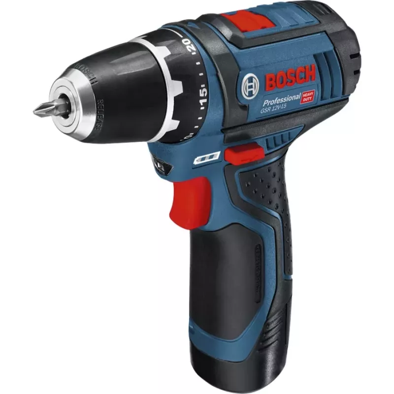 Bosch Power Tools 12V 5-teiliges Werkzeugset GOP + GSR + GDR + GSA + GLI (Blau, 3x Li-Ion 2,0 Ah Akku)