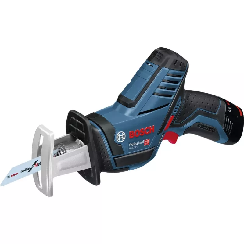 Bosch Power Tools 12V 5-teiliges Werkzeugset GOP + GSR + GDR + GSA + GLI (Blau, 3x Li-Ion 2,0 Ah Akku)