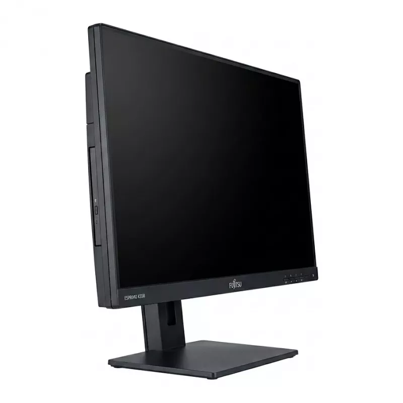 Fujitsu ESPRIMO K558 All-in-One PC, Intel Core i5-8400, 23,8 inch Full HD, 8GB RAM, 256GB SSD, Windows 11 Pro, Schwarz