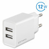 4SMARTS VoltPlug Dual 12W Wandladegerät (ohne Kabel), Weiß