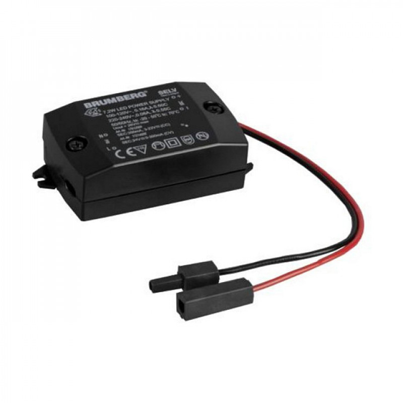 Brumberg 17662000 LED Konstantstromtreiber 7,2W 350mA 230V Schwarz