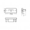 Brumberg 53038260 Endkappen-Set QUALITYFLEX Weiß (RAL 9016)