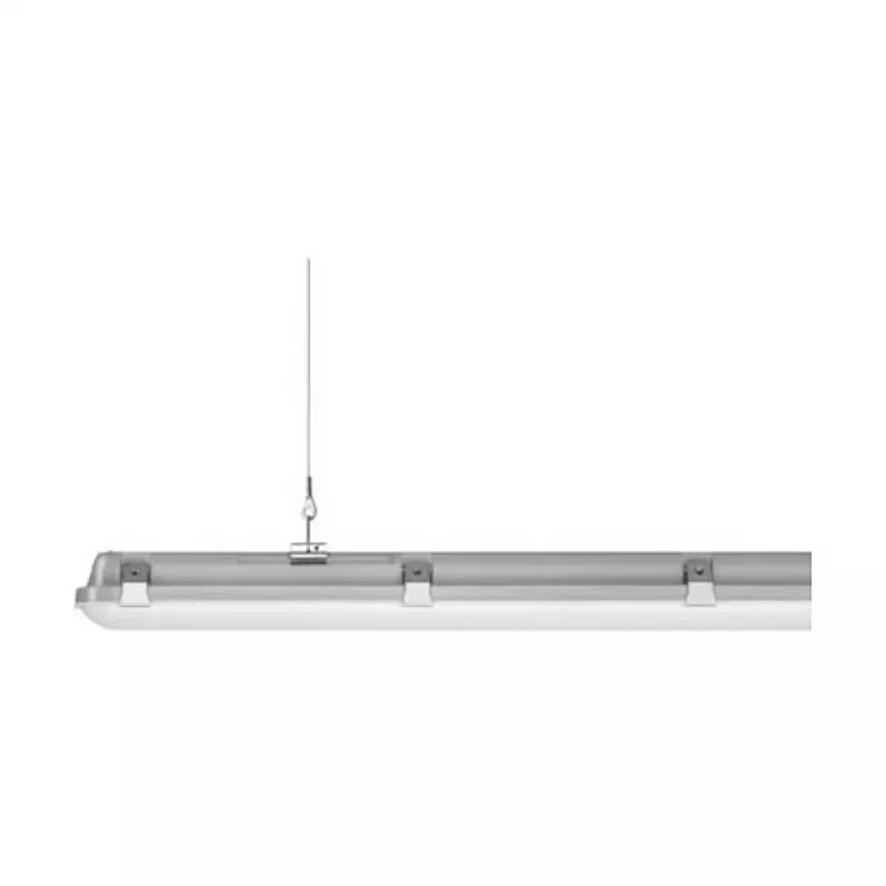 Brumberg 78015114 HUMID ONE LED-Feuchtraumleuchte Rechteckig Grau 4000K 50W 230V IP65 Ein/Aus