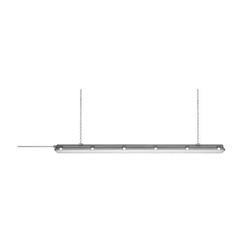 Brumberg 78015114 HUMID ONE LED-Feuchtraumleuchte Rechteckig Grau 4000K 50W 230V IP65 Ein/Aus
